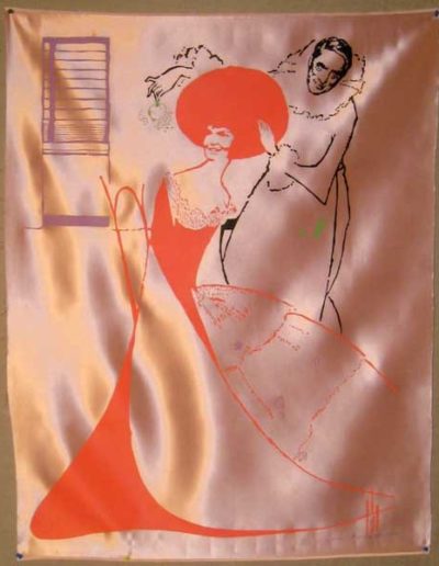 William Kent, "La Toilette" (Jackie and Ari) 1969, 42 x 31