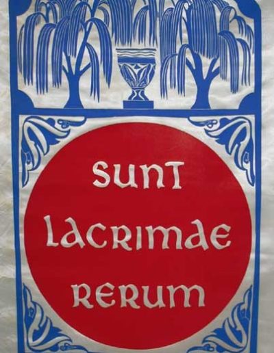 William Kent, "Sunt Lacrimae Rerum" (large) 1966, 41 x 26