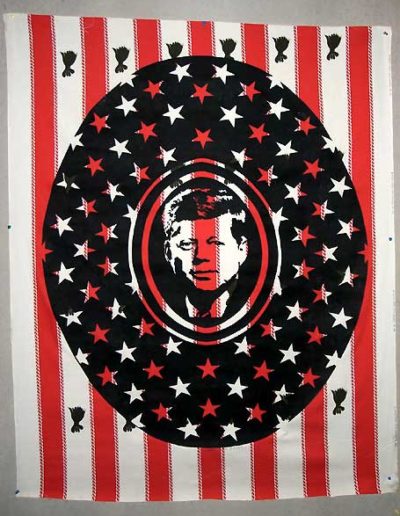 William Kent, "JFK (Stars)" 1967, 49 x 38